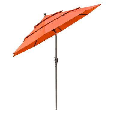 Ivy Bronx Burhan 111'' Market Umbrella & Reviews | Wayfair